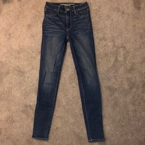 A&E Super High Rise Jeggings, size 0 Long